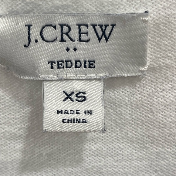 J. Crew Striped Sweater with Heart Accents - Picture 3 of 4